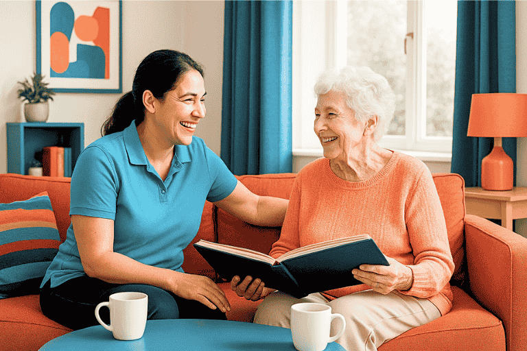 Caregiver and Senior